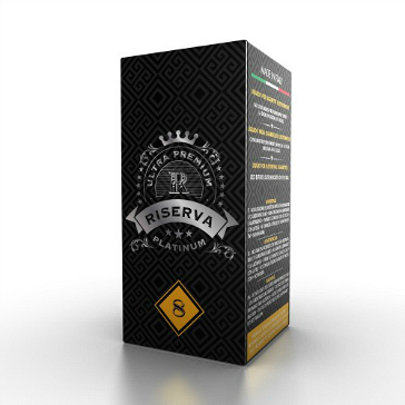 20ml PLATINUM RISERVA / COUNTRY 8mg eLiquid (With Nicotine, Medium)